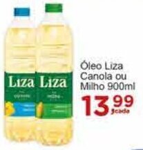 Rossi Supermercado Óleo Liza Canola Milho 900ml oferta