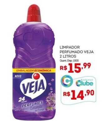 Bistek Supermercados LIMPADOR PERFUMADO VEJA 2 LITROS oferta