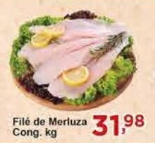 Rossi Supermercado Filé de Merluza Cong. kg oferta