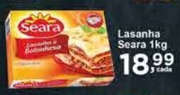 Rossi Supermercado Lasanha Seara 1kg oferta