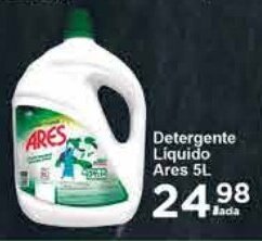 Rossi Supermercado Detergente Liquido Ares 5L oferta