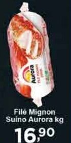 Rossi Supermercado Filé Mignon Suino Aurora kg oferta
