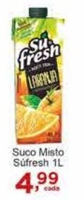 Rossi Supermercado Suco Misto Súfresh 1L oferta
