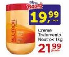 Rossi Supermercado Creme Tratamento Neutrox 1kg oferta
