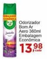 Rossi Supermercado Odorizador Bom Ar Aero 360ml Embalagem Econômica oferta
