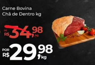 Super Luna Carne Bovina Chã de Dentro kg oferta