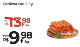 Super Luna Salsicha Sadia kg oferta