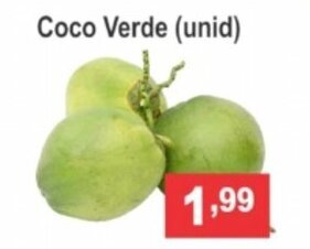Calvo Atacadista Coco Verde Unid. oferta