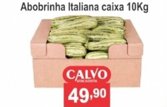 Abobrinha Italiana Caixa 10kg