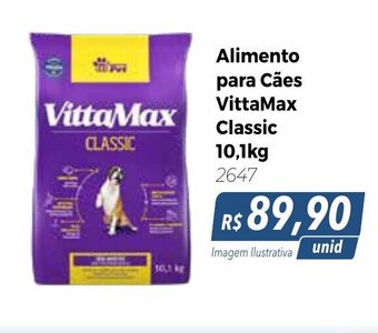 Hiper Moreira Alimento para Cães VittaMax Classic 10.1kg oferta