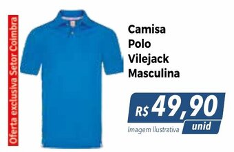 Camisa Polo Vilejack Masculina