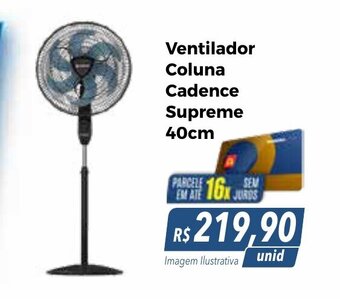Ventilador Coluna Cadence Supreme 40cm
