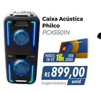 Hiper Moreira Caixa Acústica Philco oferta