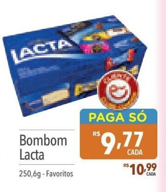 Bombom LACTA 250,6g - Favoritos