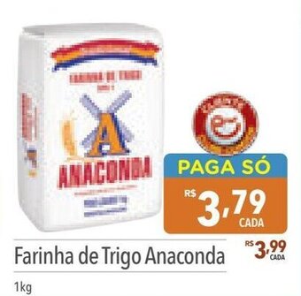 Supermercados Condor Farinha de Trigo Anaconda 1kg oferta
