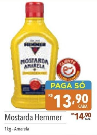 Supermercados Condor Mostarda Hemmer 1kg - Amarela oferta