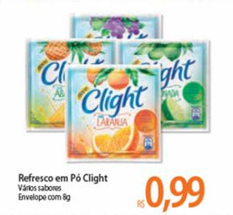 Atacadão Refresco em po Clight 8g oferta