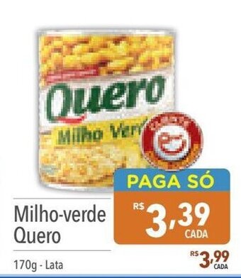 Supermercados Condor Milho-verde Quero 170g - Lata oferta