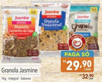 Supermercados Condor Granola Jasmine 1kg - Integral - Sabores oferta