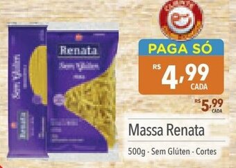 Supermercados Condor Massa Renata 500g - Sem Glúten - Cortes oferta