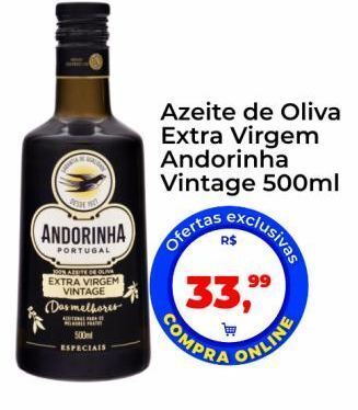 Tonin Superatacado Azeite de oliva extra virgem andorinha vintage 500ml oferta