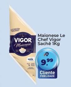 Tonin Superatacado Maionese le chef vigor 1kg oferta