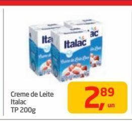 Tenda Atacado Creme de leite italac tp 200g oferta