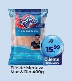 Tonin Superatacado Filé de merluza mar & rio 400g oferta