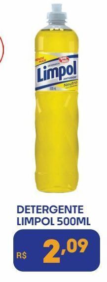 Boa Supermercados Detergente limpol 500ml oferta