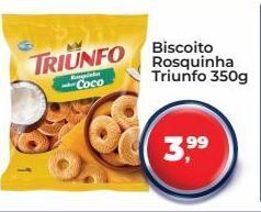 Tonin Superatacado Biscoito rosquinha triunfo 350g oferta