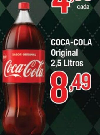 Supermercados Unidos COCA-COLA Original 2,5 Litros oferta