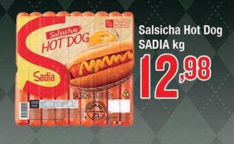 Supermercados Unidos Salsicha Hot Dog SADIA kg oferta