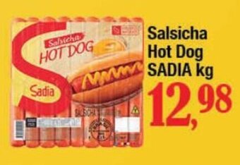 Supermercados Unidos Salsicha Hot Dog Sadia kg oferta