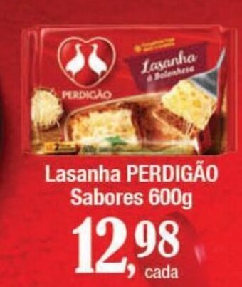 Supermercados Unidos Lasanha PERDIGÃO Sabores 600g oferta