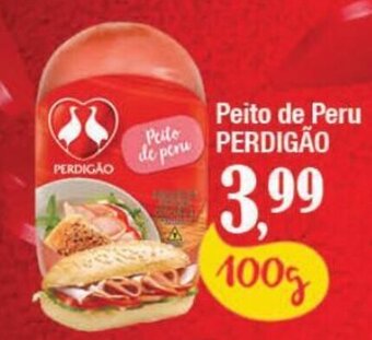 Supermercados Unidos Peito de Peru PERDIGÃO 100g oferta