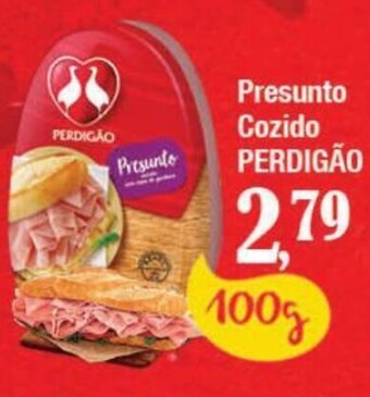 Supermercados Unidos Presunto Cozido PERDIGÃO 100g oferta