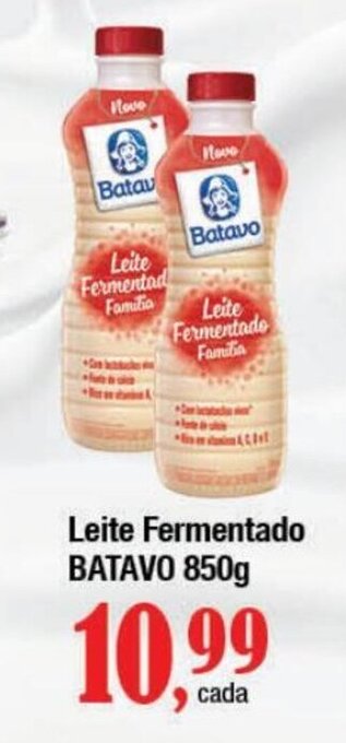Supermercados Unidos Leite Fermentado BATAVO 850g oferta