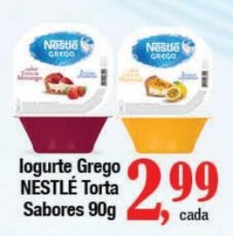 Supermercados Unidos logurte Grego NESTLÉ Torta Sabores 90g oferta