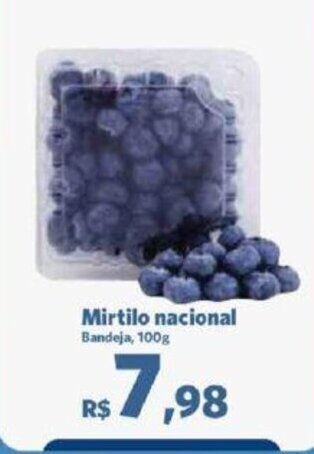 Sam's Club Mirtilo nacional Bandeja, 100g oferta
