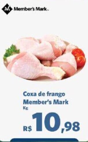 Sam's Club Coxa de frango Member's Mark oferta