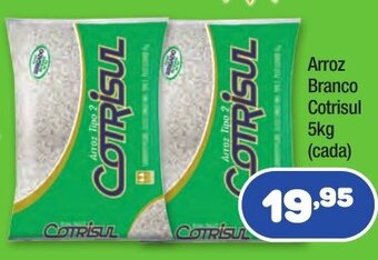 Costazul Supermercados Arroz Branco Cotrisul 5kg (cada) oferta