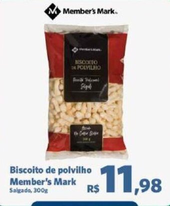 Sam's Club Biscoito de polvilho Member's Mark Salgado, 300g oferta