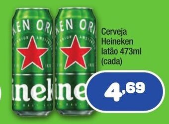 Costazul Supermercados Cerveja Heineken latao 473ml (cada) oferta