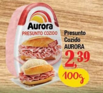 Supermercados Unidos Presunto Cozido AURORA 100g oferta