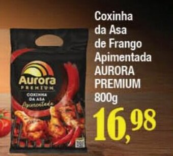 Supermercados Unidos Coxinha da Asa de Frango Apimentada AURORA PREMIUM 800g oferta