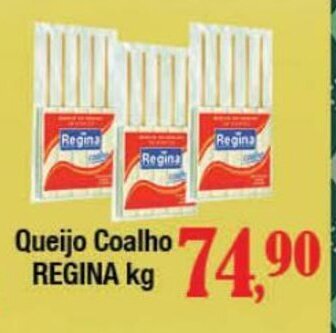 Supermercados Unidos Queijo Coalho REGINA kg oferta