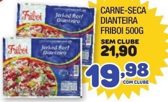 Costazul Supermercados Carne-Seca Dianteira Friboi 500g oferta