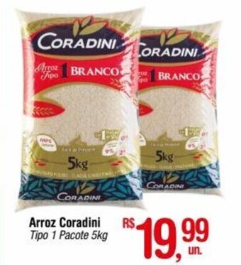 Fort Atacadista Arroz Coradini Tipo 1 Pacote 5kg oferta