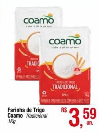 Farinha de Trigo Coamo Tradicional 1kg