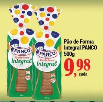 Supermercados Unidos Pão de Forma Integral PANCO 500g oferta